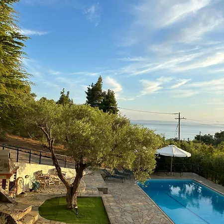 Villa Ambelos Village Seaview And Pool *