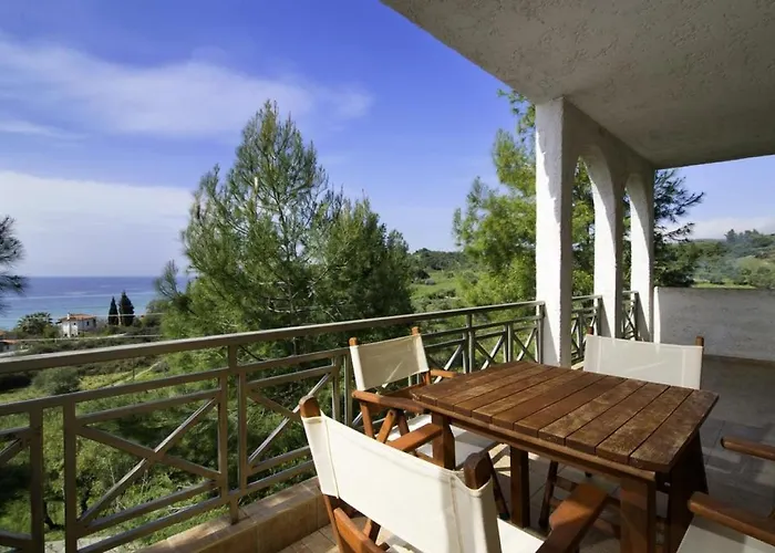 Vilă Ambelos Village Seaview And Pool