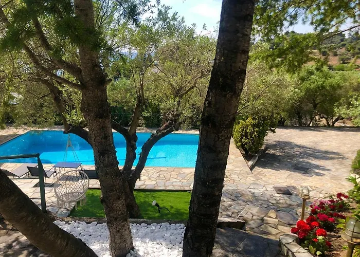 Vilă Ambelos Village Seaview And Pool
